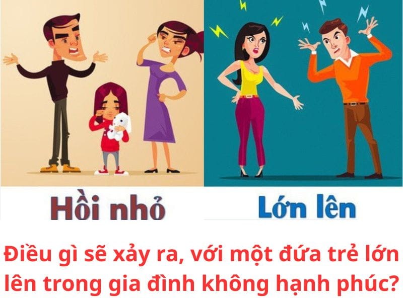 Con mất dần niềm tin về một gia đình hạnh phúc khi lớn lên