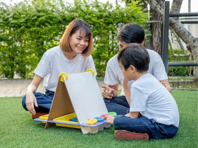 Cha mẹ tạo môi trường an toàn để con phát huy tài năng