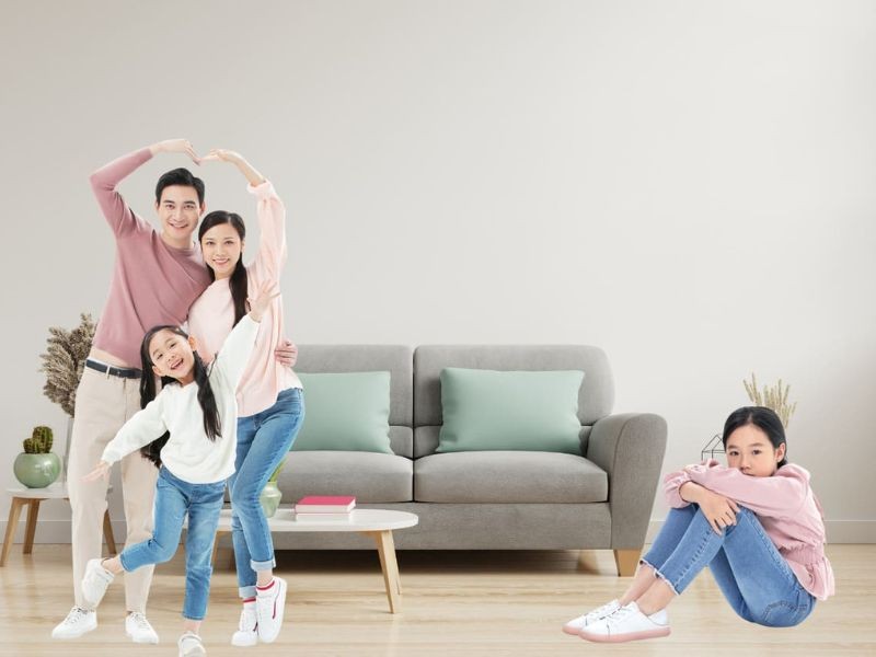 Cha mẹ nghĩ bình thường, nhưng trong con là sự không công bằng