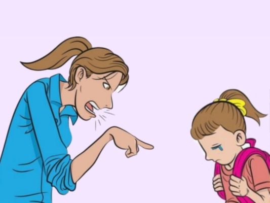 Cha mẹ thường mắng con chỉ để giải phóng cảm xúc tức giận của mình