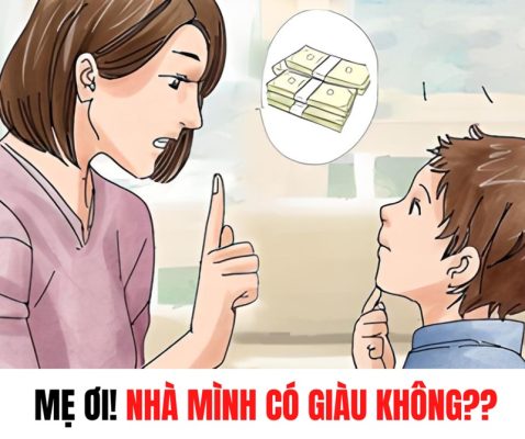 Nhiều cha mẹ nghĩ tiền bạc là vấn đề nhạy cảm nên thường ít đề cập chuyện này với con cái