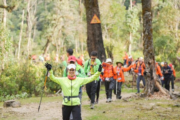 Cô Lanh chia sẻ: Khó khăn trên hành trình leo núi sẽ kích hoạt lòng can đảm của mỗi người