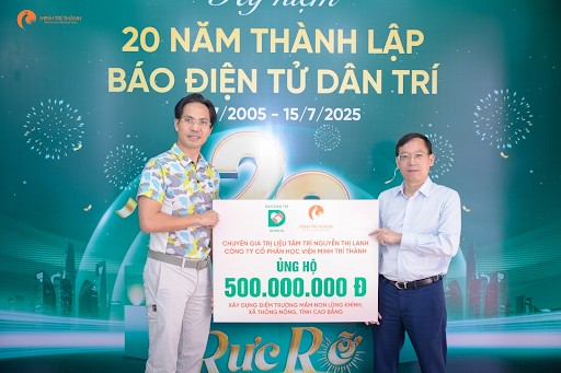 Minh Trí Thành tích cực tham gia các hoạt động cộng đồng, thiện nguyện