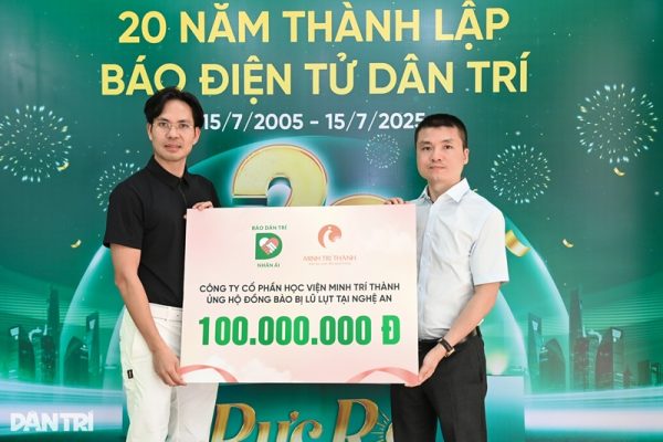 Minh Trí Thành ủng hộ bão Wipha