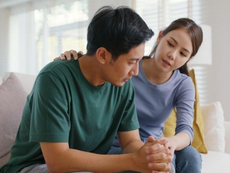 Sự lắng nghe, chia sẻ từ bạn đời sẽ giúp mâu thuẫn được xoa dịu