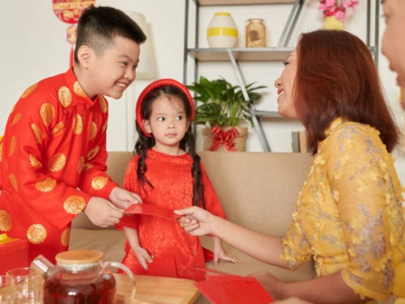Hướng dẫn con tiêu lì xì đúng cách