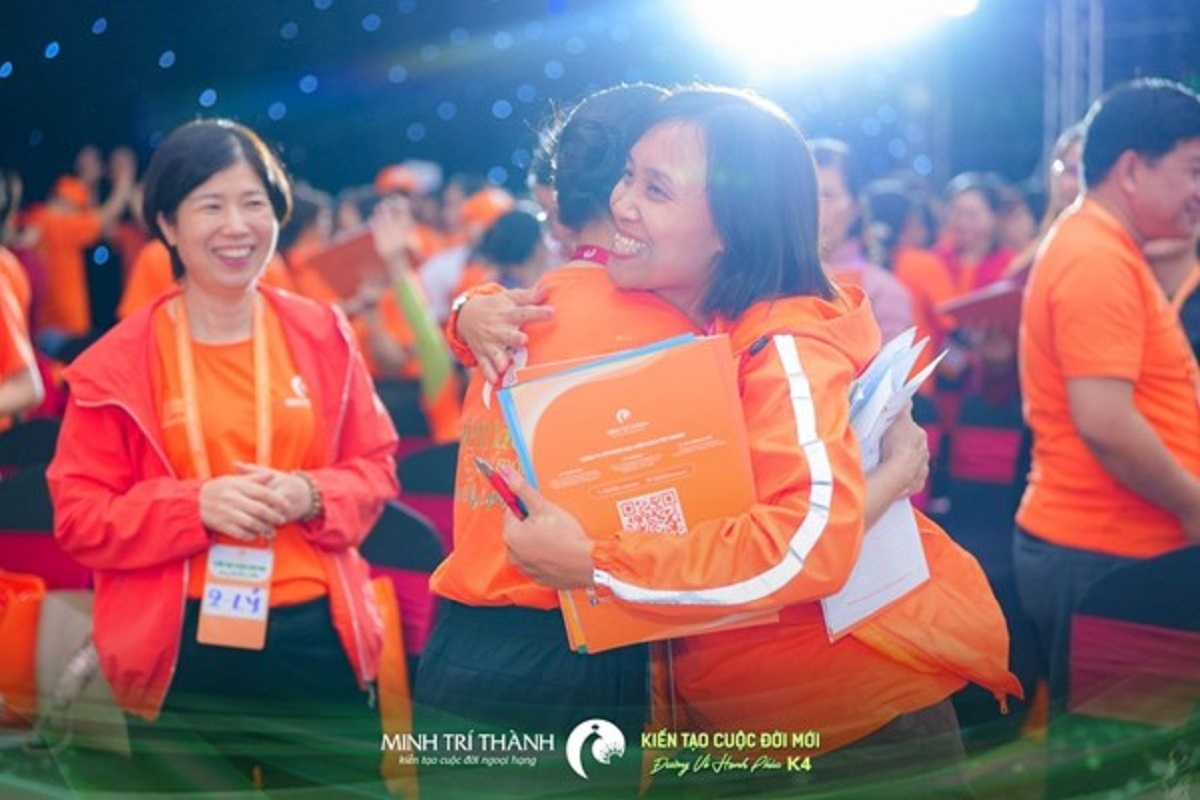 Nhiều học viên đến với ”Kiến tạo cuộc đời mới” với mong muốn kết nối lại sâu sắc với chính mình và những người xung quanh