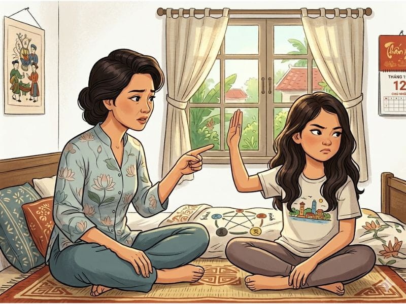 3 Thời điểm không nên mắng con