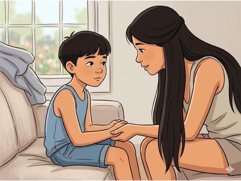 3 Thời điểm không nên mắng con