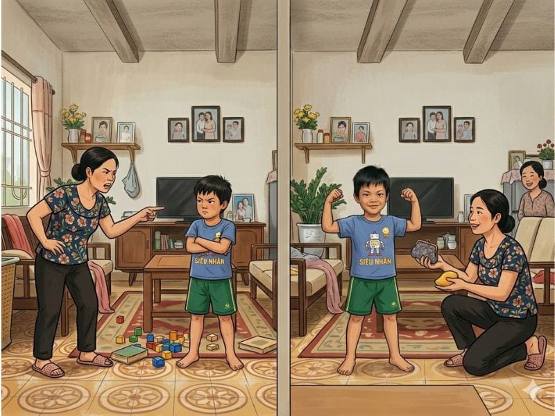 Cách dạy trẻ 7 tuổi bướng bỉnh