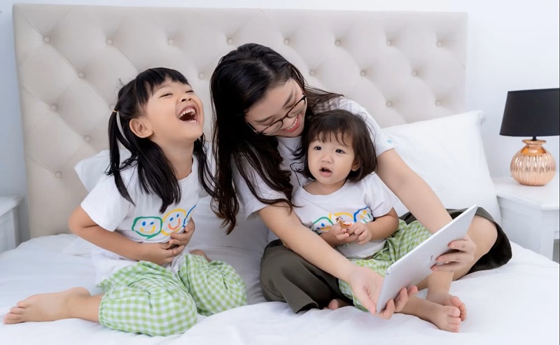 Dạy con nói lời yêu thương