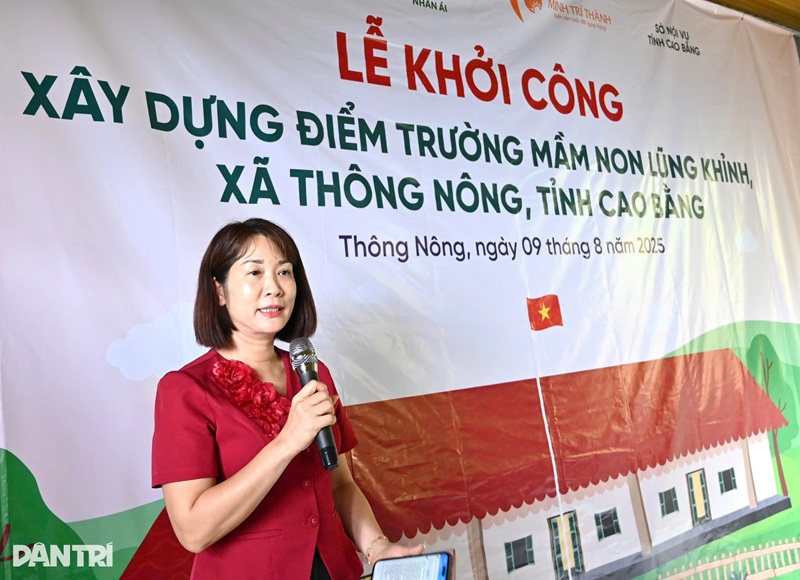 Khởi công điểm trường Lũng Khỉnh