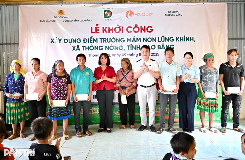 Khởi công điểm trường Lũng Khỉnh