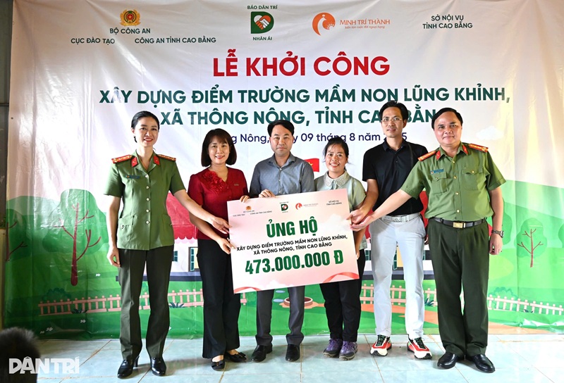 Khởi công điểm trường Lũng Khỉnh