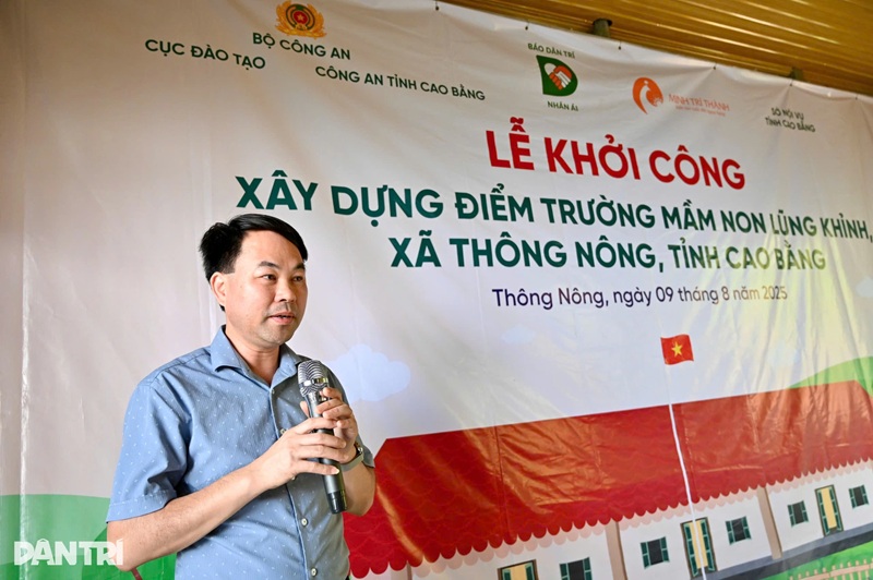 Khởi công điểm trường Lũng Khỉnh