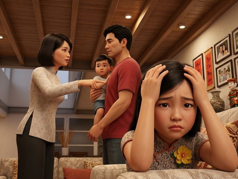 Mâu thuẫn gia đình