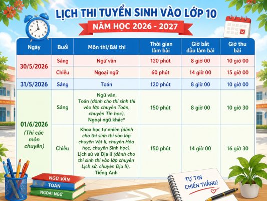 Kỳ thi tuyển sinh lớp 10 THPT