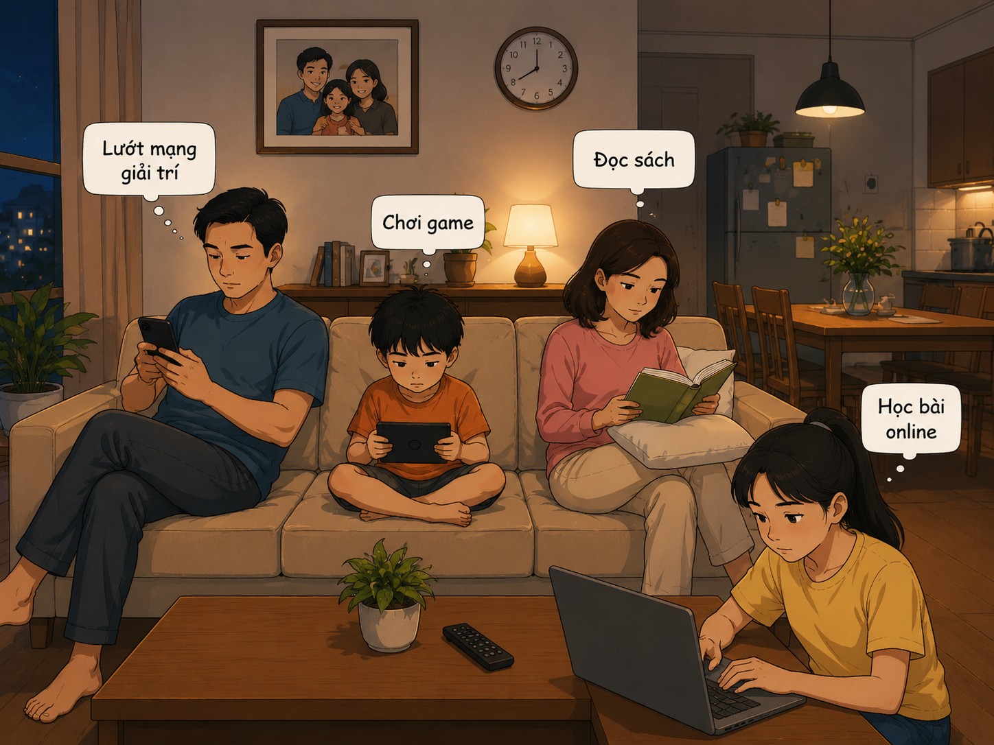 Trưởng thành cùng con