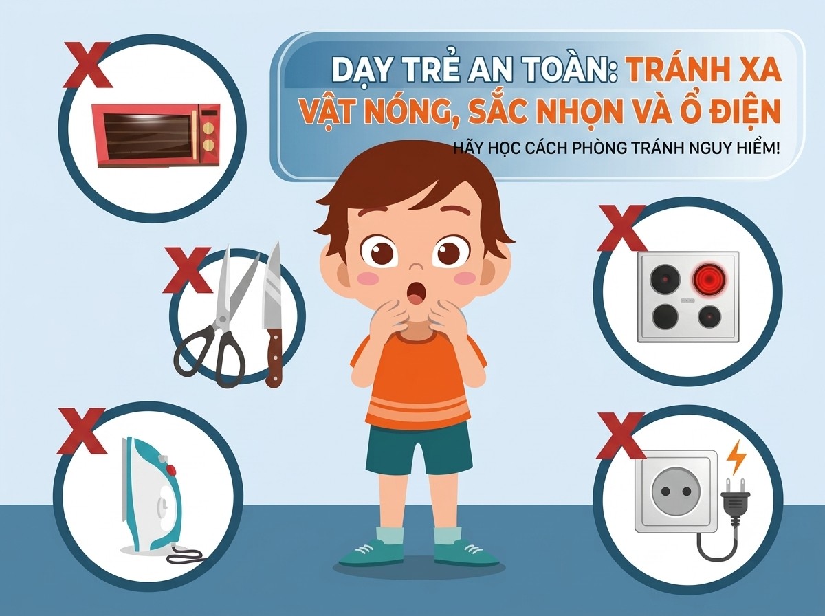 Các kỹ năng sống cho trẻ mầm non