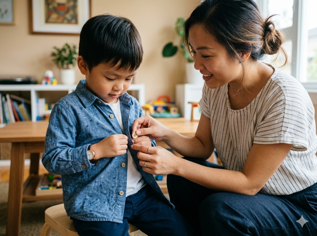 Các kỹ năng sống cho trẻ mầm non