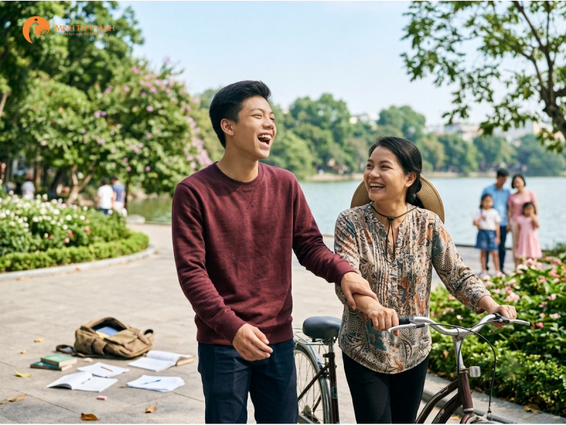 Có không ít cách để vượt qua áp lực điểm số