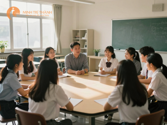 Nhà trường là một trong những nơi có nhiều yếu tố góp phần tạo nên áp lực học tập nên cũng cần có những giải pháp riêng