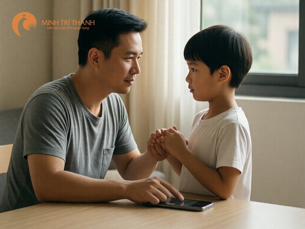 Các cách xử lý khi trẻ nói dối ngay tại chỗ