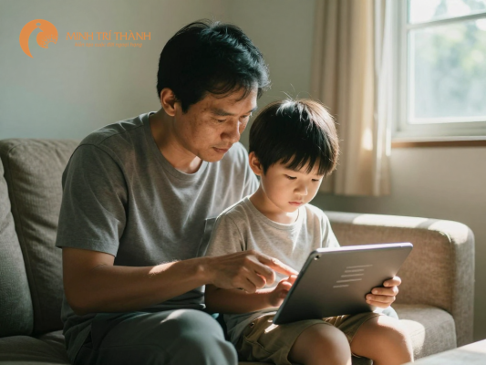 Cha mẹ cần đồng hành với con đúng cách khi con bị bắt nạt trên mạng