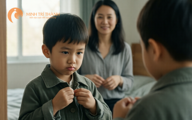 dạy con tự lập