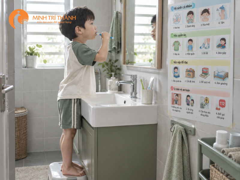 Những kỹ năng tự lập nào trẻ cần được trang bị?
