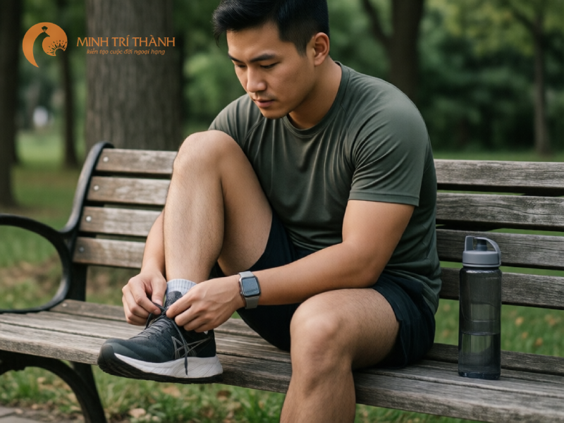 Chuẩn bị phụ kiện và trang thiết bị khi chạy bộ