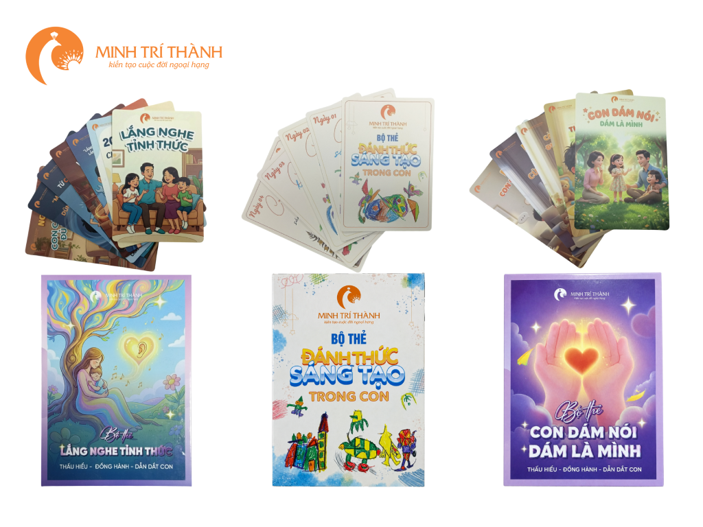 3 bộ thẻ dạy con của Minh Trí Thành