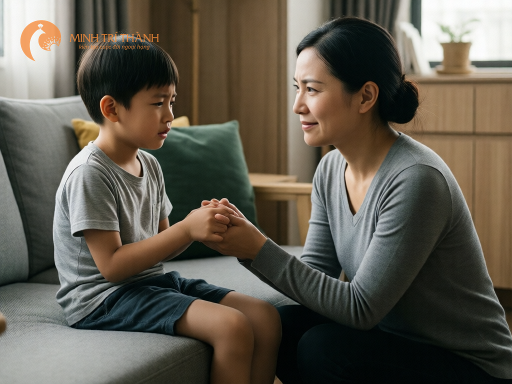 Làm gì khi so sánh con mình với con nhà người ta bị phản tác dụng?